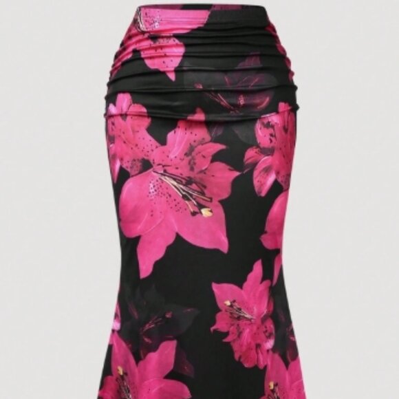 Beautiful print skirt - Picture 1 of 1